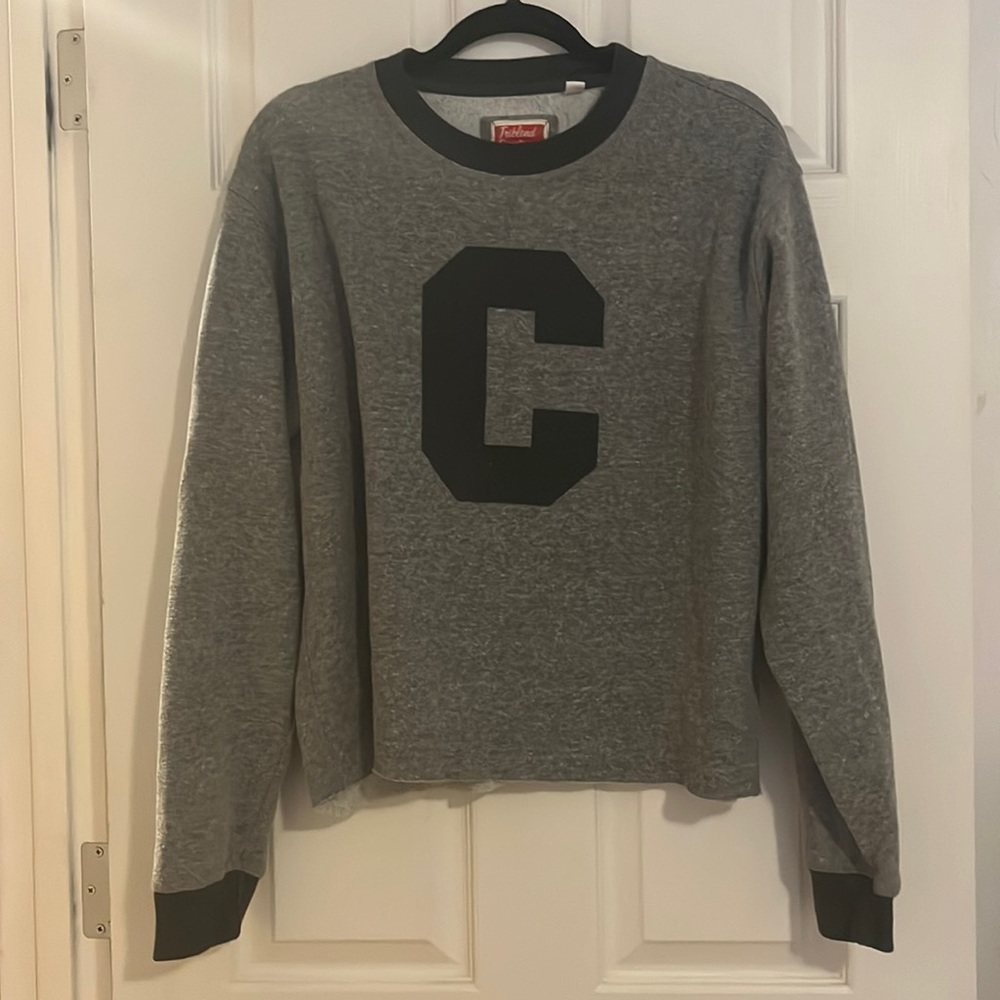 Varsity C crew neck